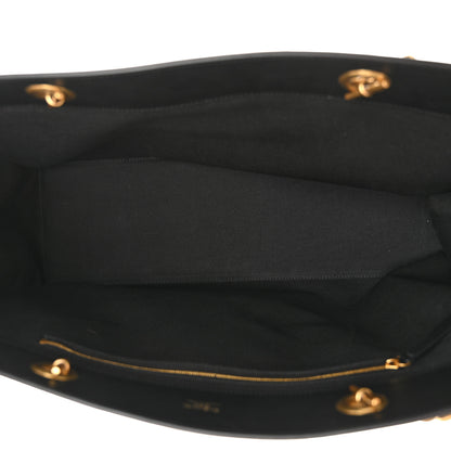 Balenciaga Soft Smooth Calfskin Large Duty Free Tote Black 5 of 13