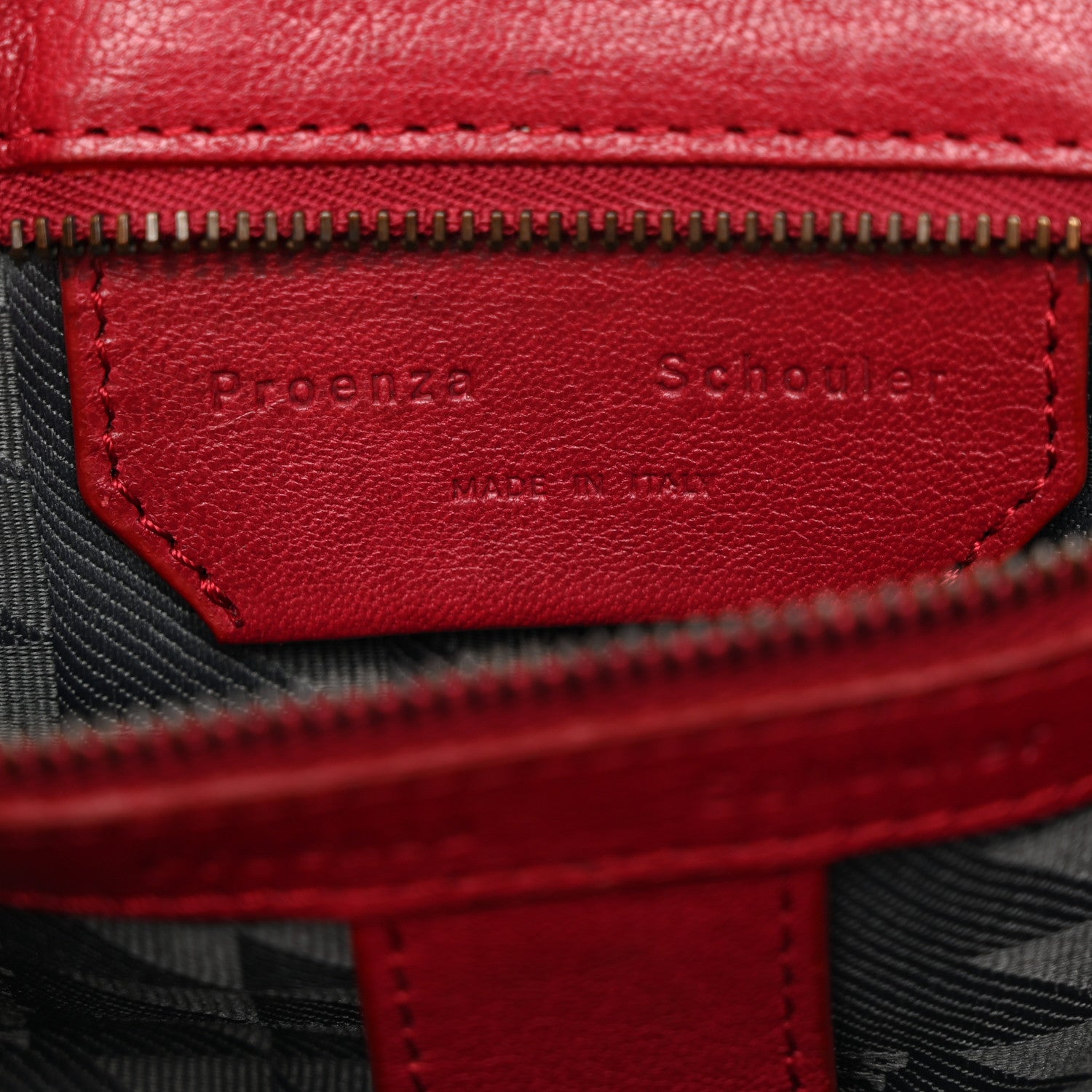 Proenza Schouler Lambskin Medium PS1 Satchel Raspberry 6 of 12