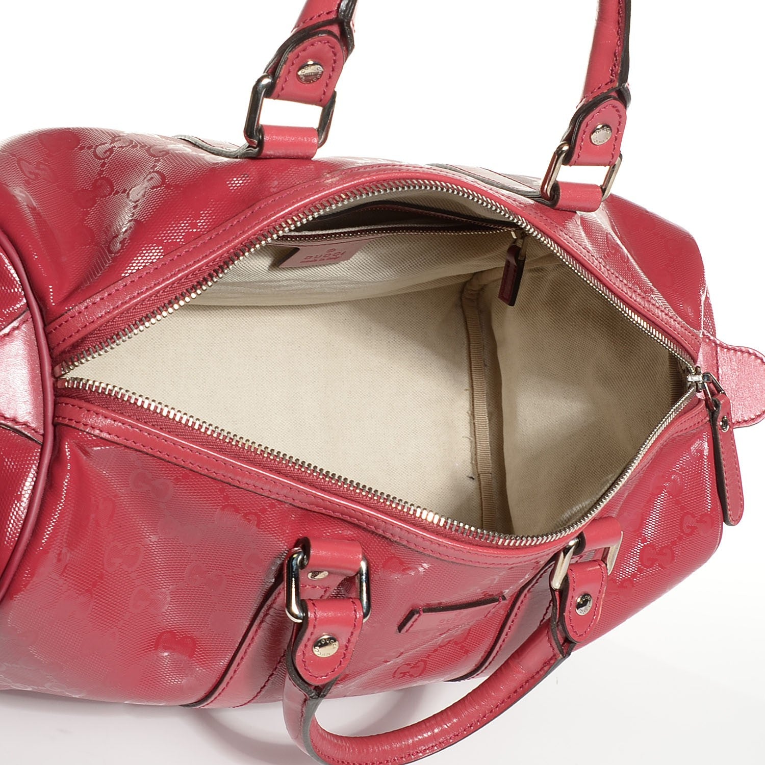 Gucci Imprime Monogram Medium Joy Boston Rose Blush 5 of 9