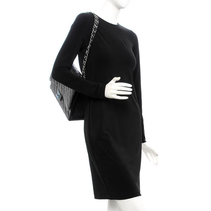 Chanel Caviar Quilted Maxi Double Flap Black 3 of 8