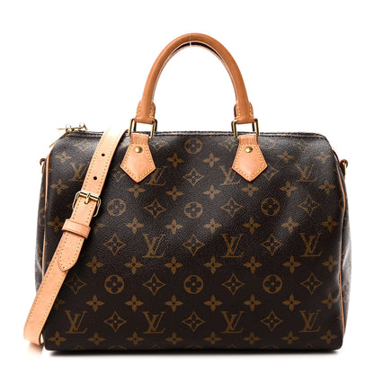 Louis Vuitton Monogram Speedy Bandouliere 30 1 of 11