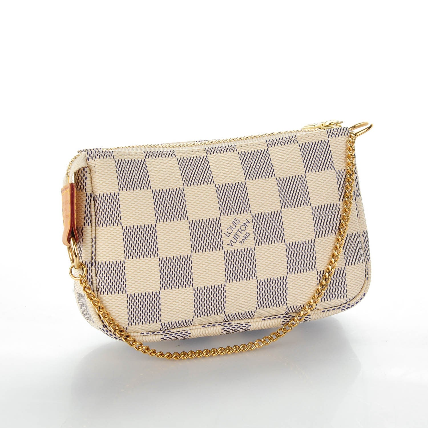 Louis Vuitton Damier Azur Mini Pochette Accessories 3 of 7