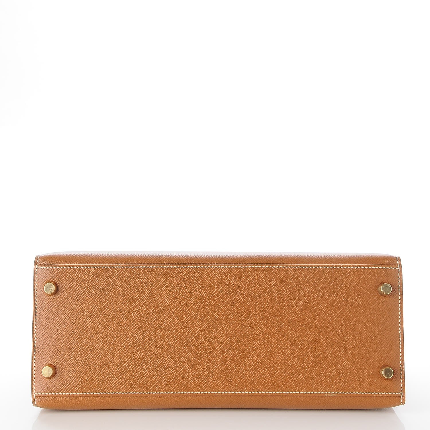 Hermes Courchevel Kelly Sellier 28 Gold 7 of 37