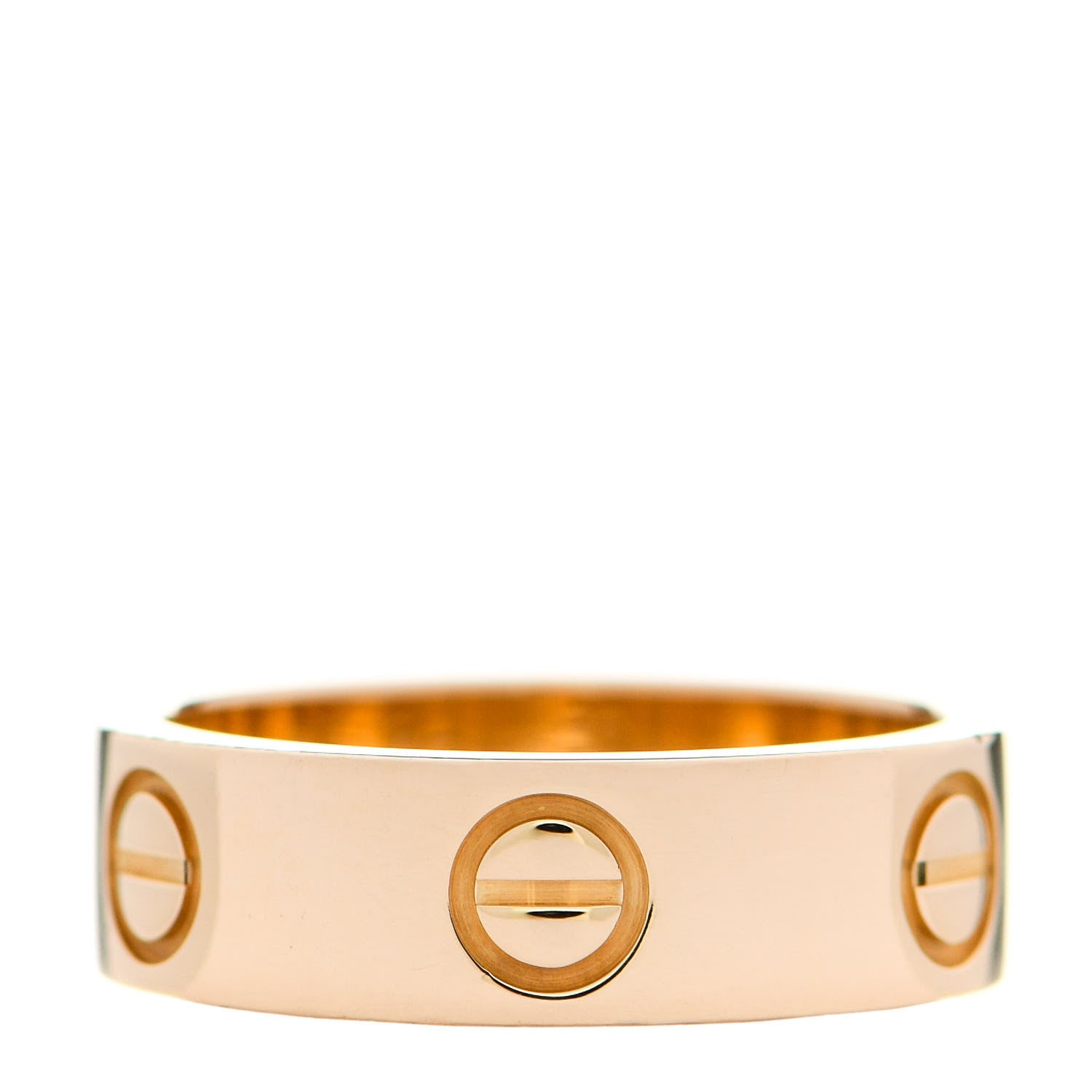 Cartier 18K Yellow Gold 5.5mm LOVE Ring 50 5.25 1 of 6