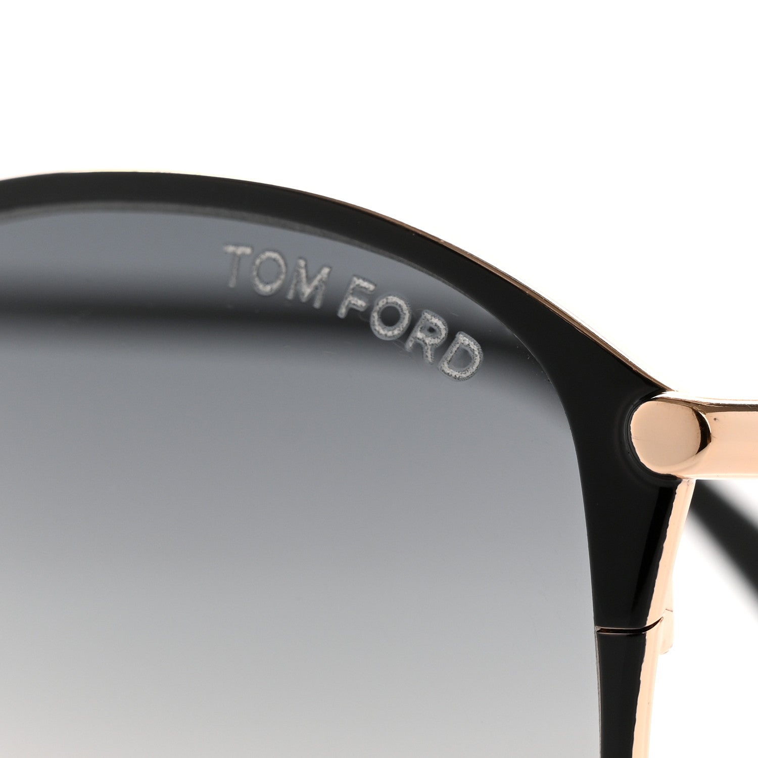 Tom Ford Metal Penelope Vintage Round Sunglasses TF320 Brown 7 of 9