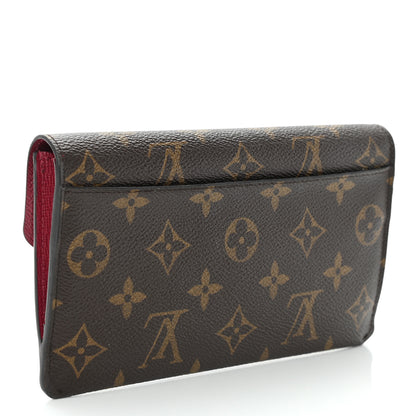 Louis Vuitton Monogram Jeanne Wallet Fuchsia 4 of 11
