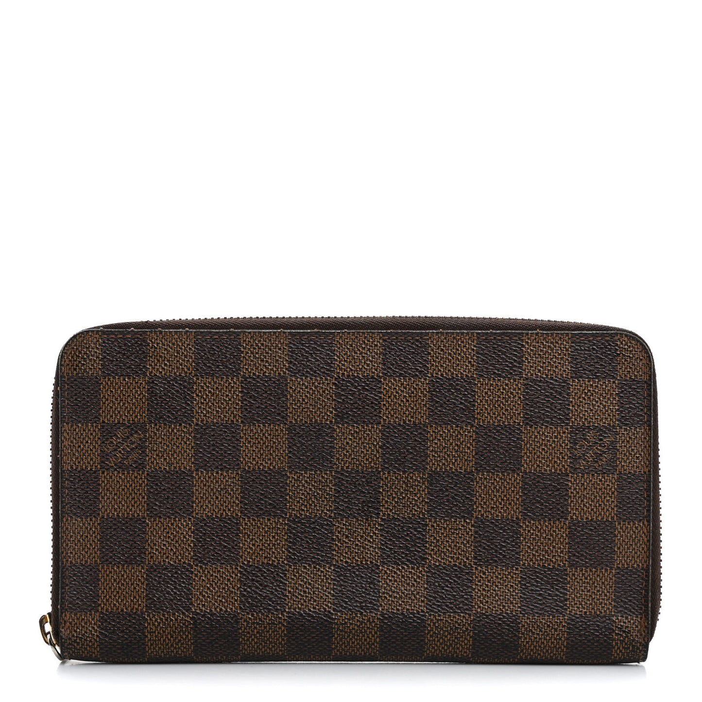 Damier Ebene Zippy Organizer Wallet