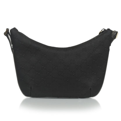 Gucci Monogram Small Shoulder Bag Black 2 of 9