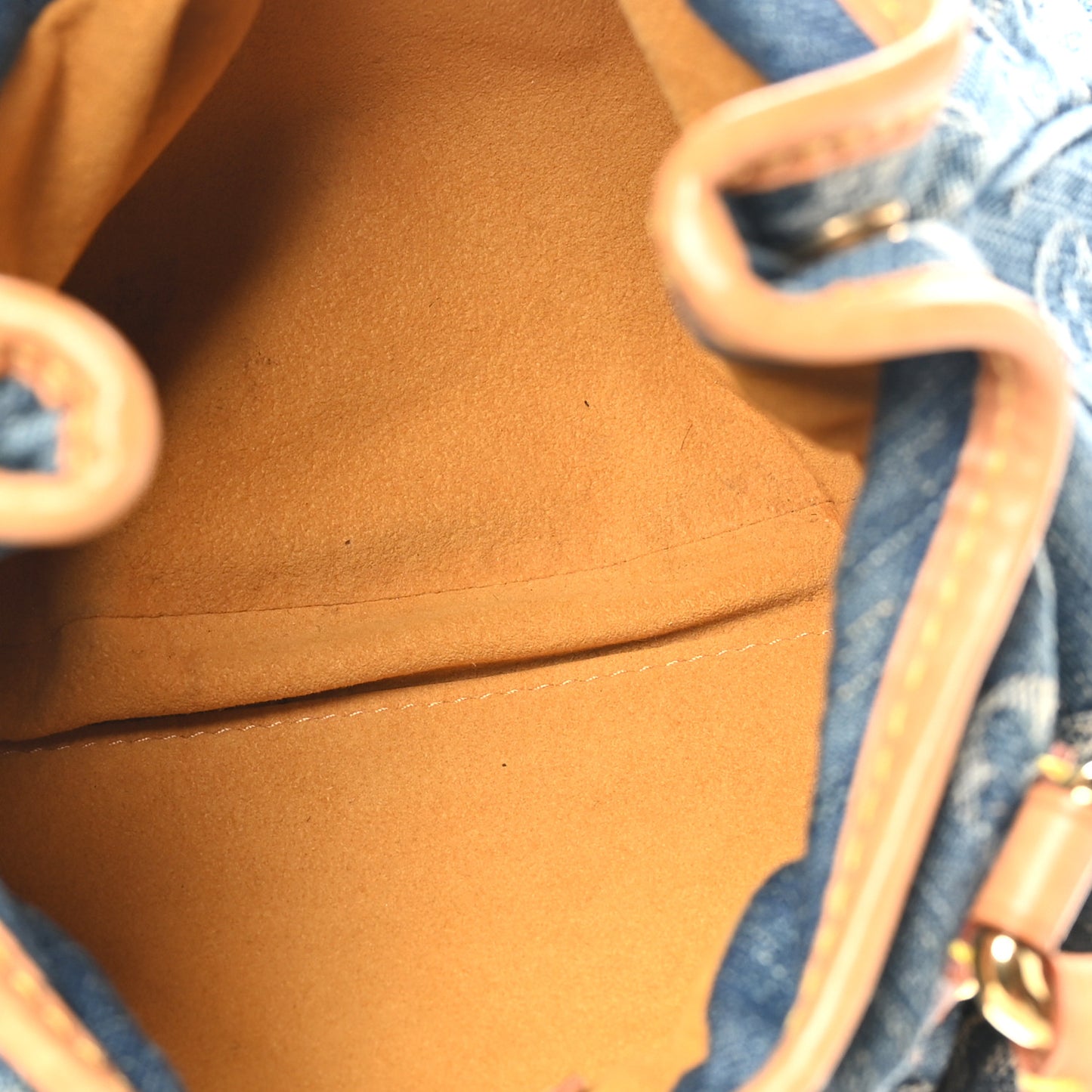 Monogram Denim Pleaty Blue