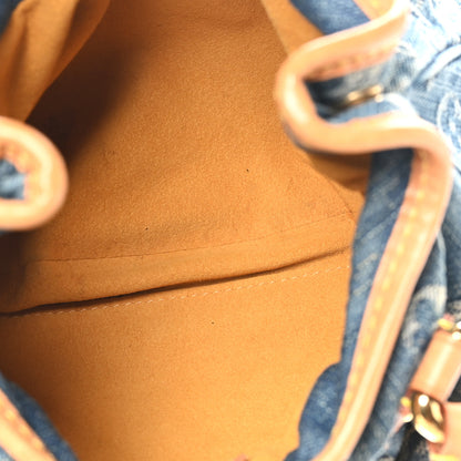 Louis Vuitton Monogram Denim Pleaty Blue 5 of 10