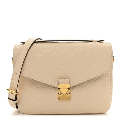 Louis Vuitton Empreinte Pochette Metis Creme 1 of 9