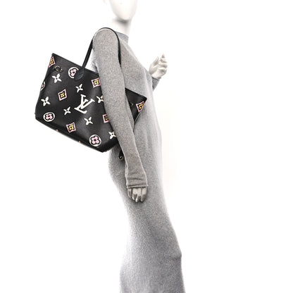 Louis Vuitton Monogram Giant Wild at Heart Neverfull MM Black 2 of 11
