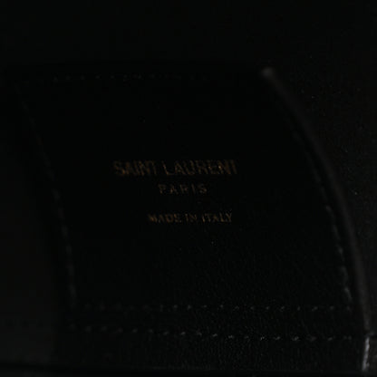 Saint Laurent Calfskin Large Shopping Tote Black 6 of 10