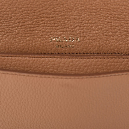 Prada Vitello Daino Crossbody Flap Caramel 7 of 16