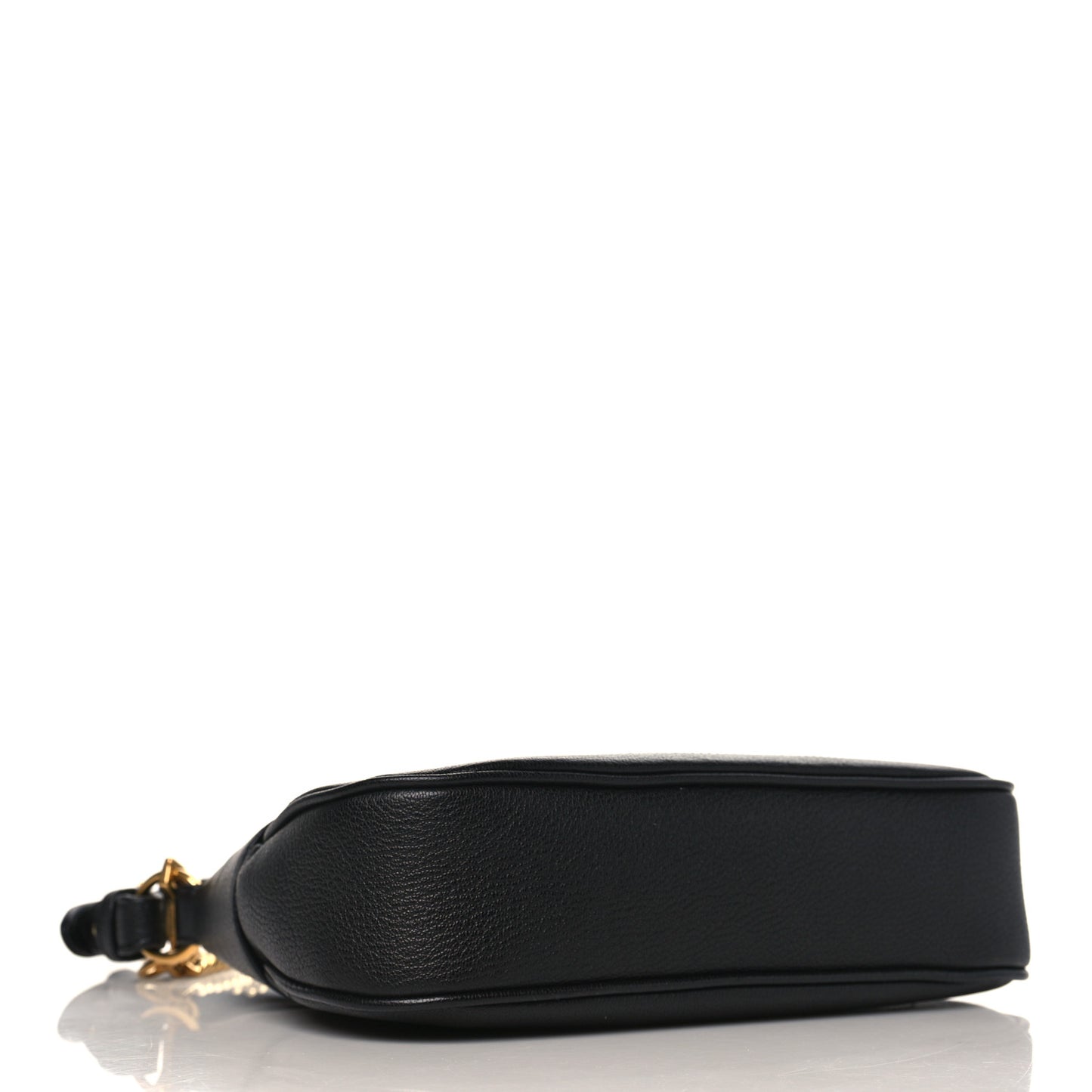 Goatskin Small Aphrodite Shoulder Bag Black