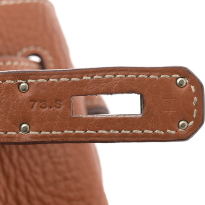 Hermes Togo Kelly Retourne 35 Gold 7 of 19