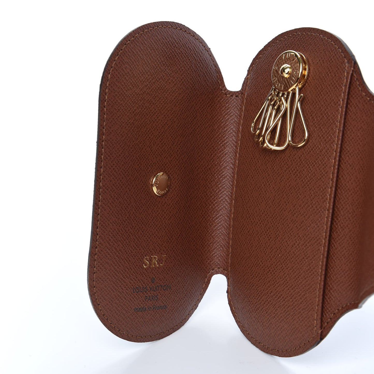 Monogram Round Key Holder GM