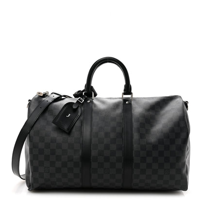 Louis Vuitton Damier Graphite Keepall Bandouliere 45 1 of 12