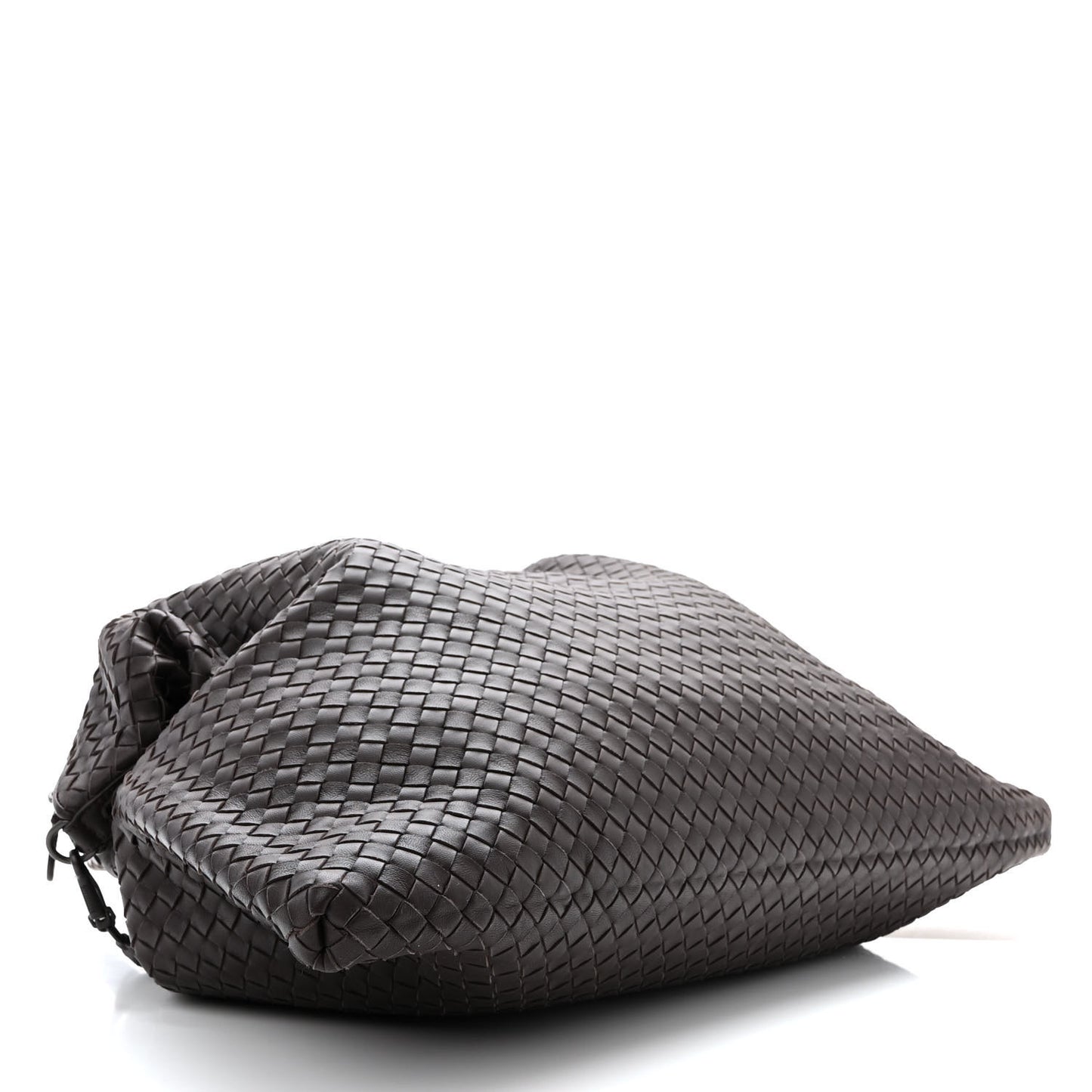 Nappa Intrecciato Maxi Convertible Tote Ebano