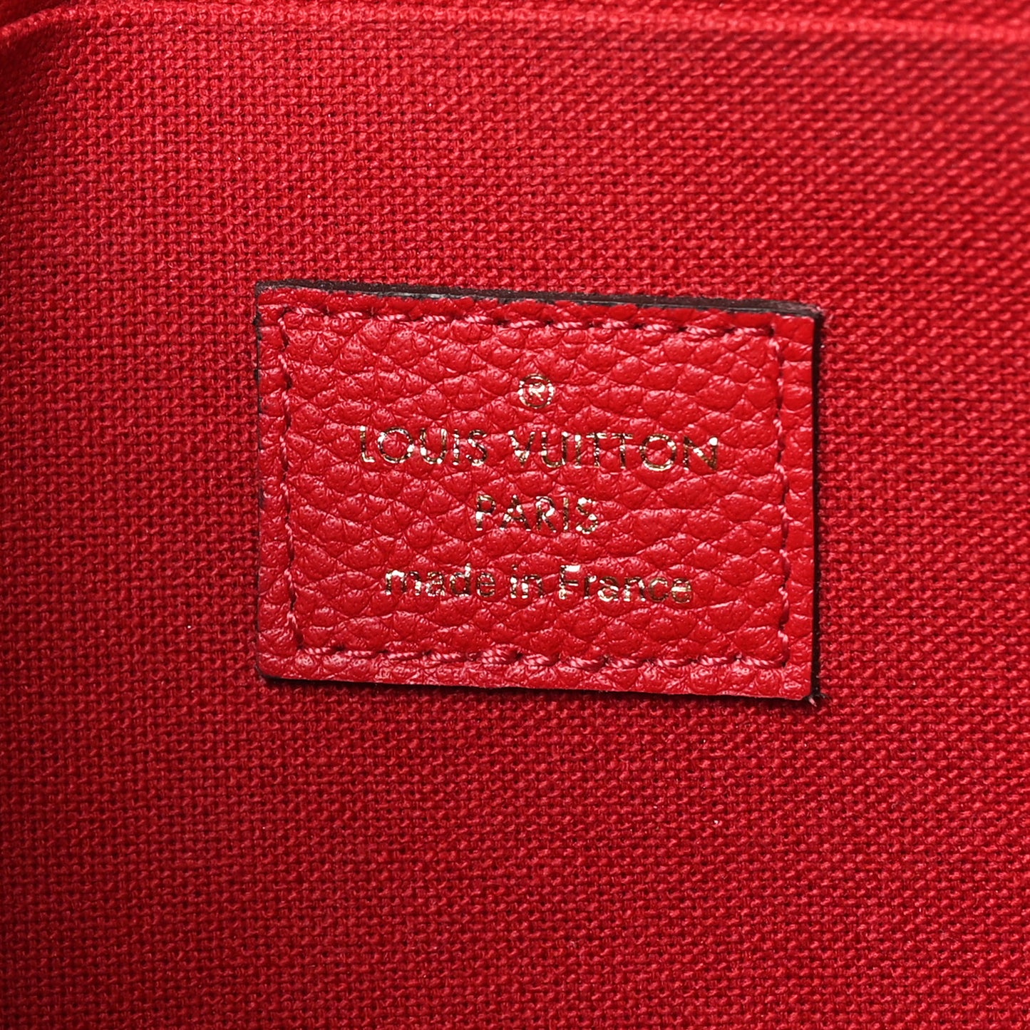 Empreinte Pochette Felicie Chain Wallet Scarlet