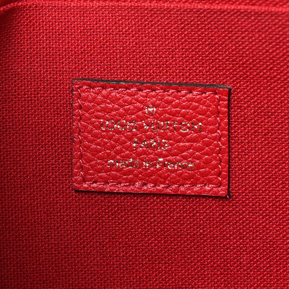Louis Vuitton Empreinte Pochette Felicie Chain Wallet Scarlet 6 of 9
