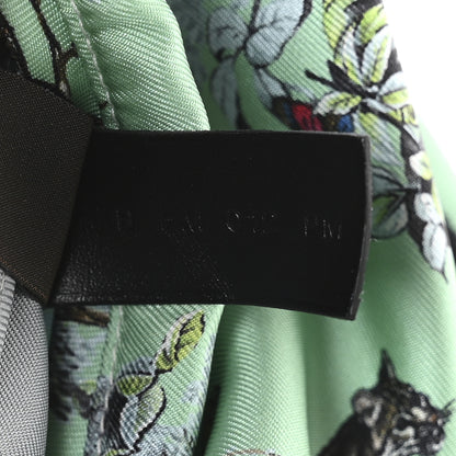 Hermes Silk Balusoie Bag Menthe Black 7 of 11