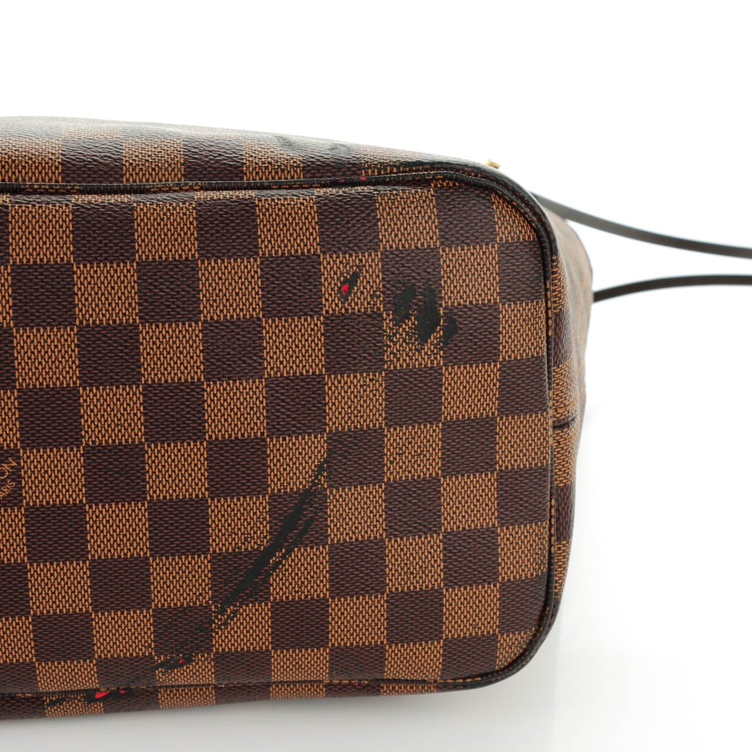 Louis Vuitton Damier Ebene Neverfull MM 6 of 10