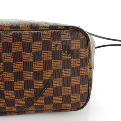 Louis Vuitton Damier Ebene Neverfull MM 6 of 10