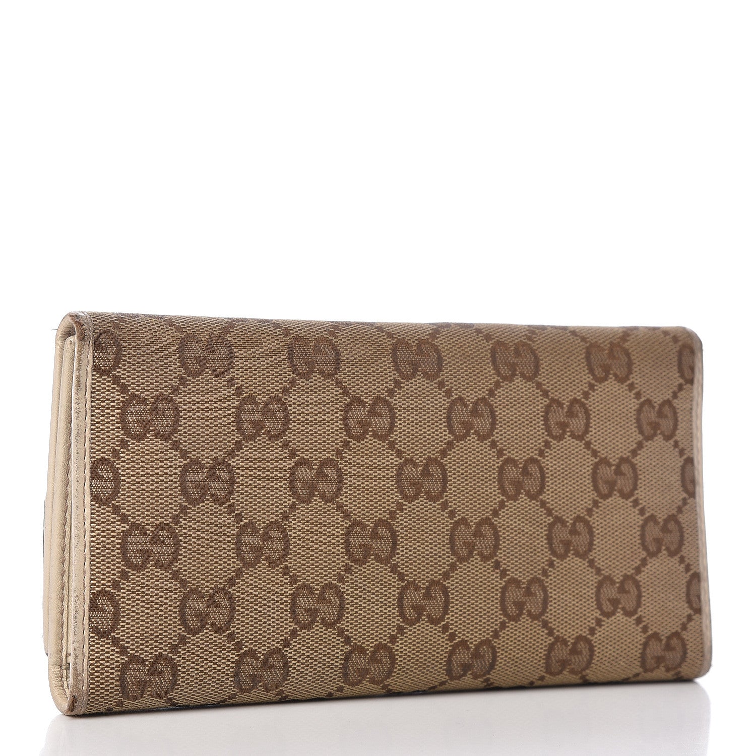 Gucci Monogram New Britt Continental Wallet Off White 3 of 13