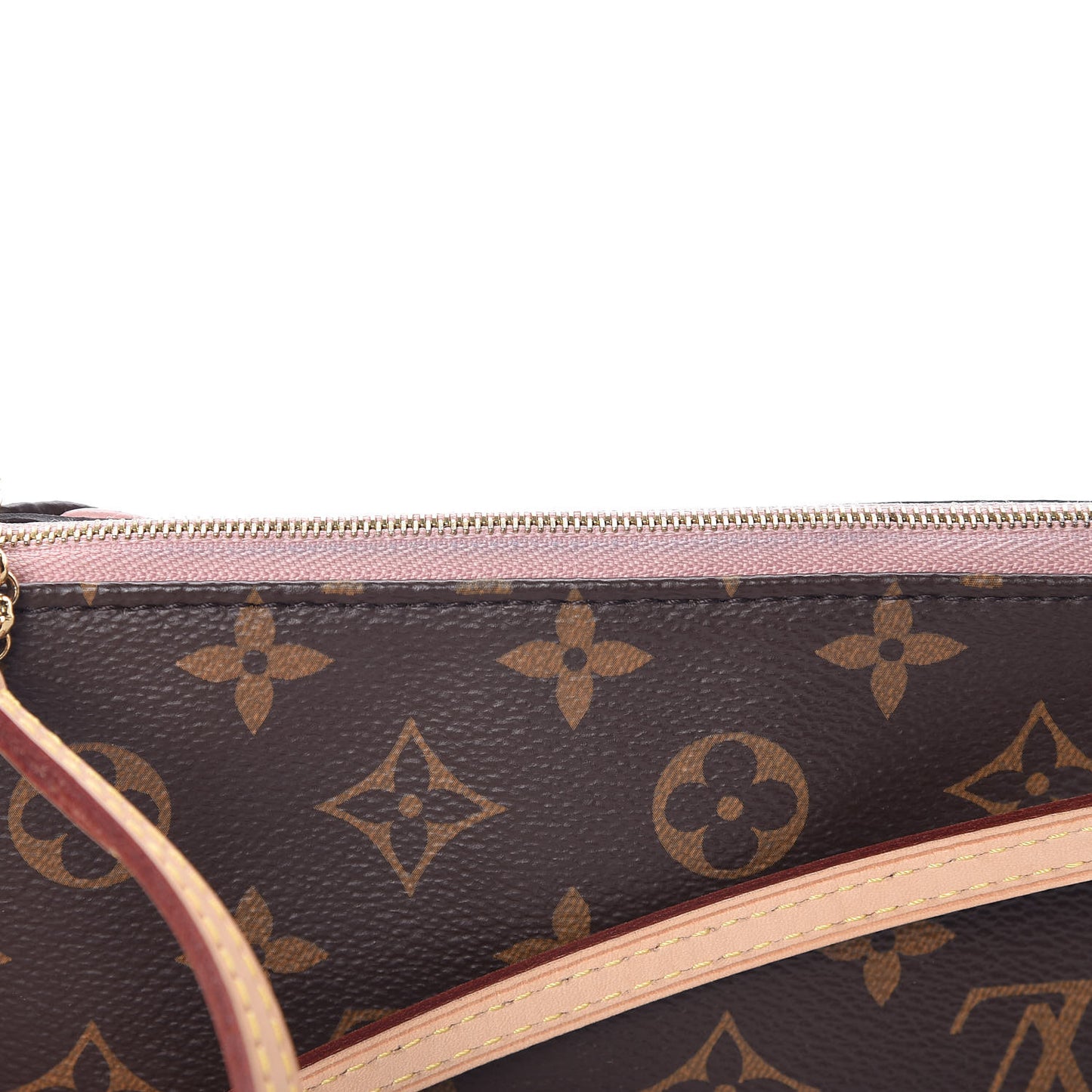 Monogram Pallas Clutch Rose Poudre