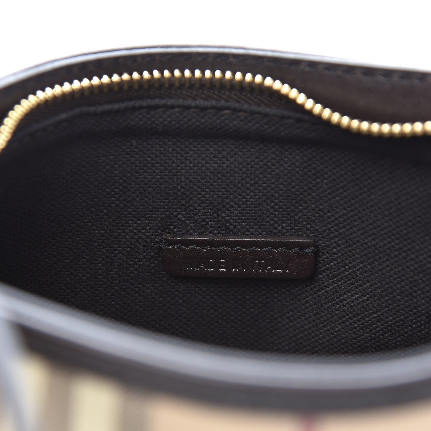 Burberry Haymarket Check Sling Bag Chocolate 8 of 10