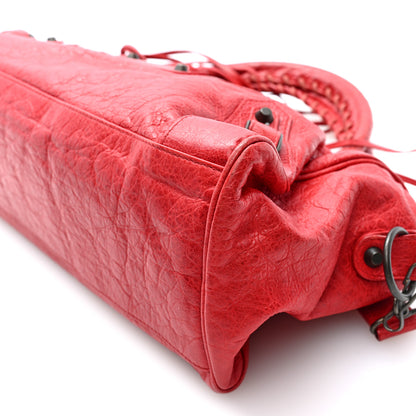 Balenciaga Agneau Classic Hardware Twiggy Rouge Coquelicot 11 of 11