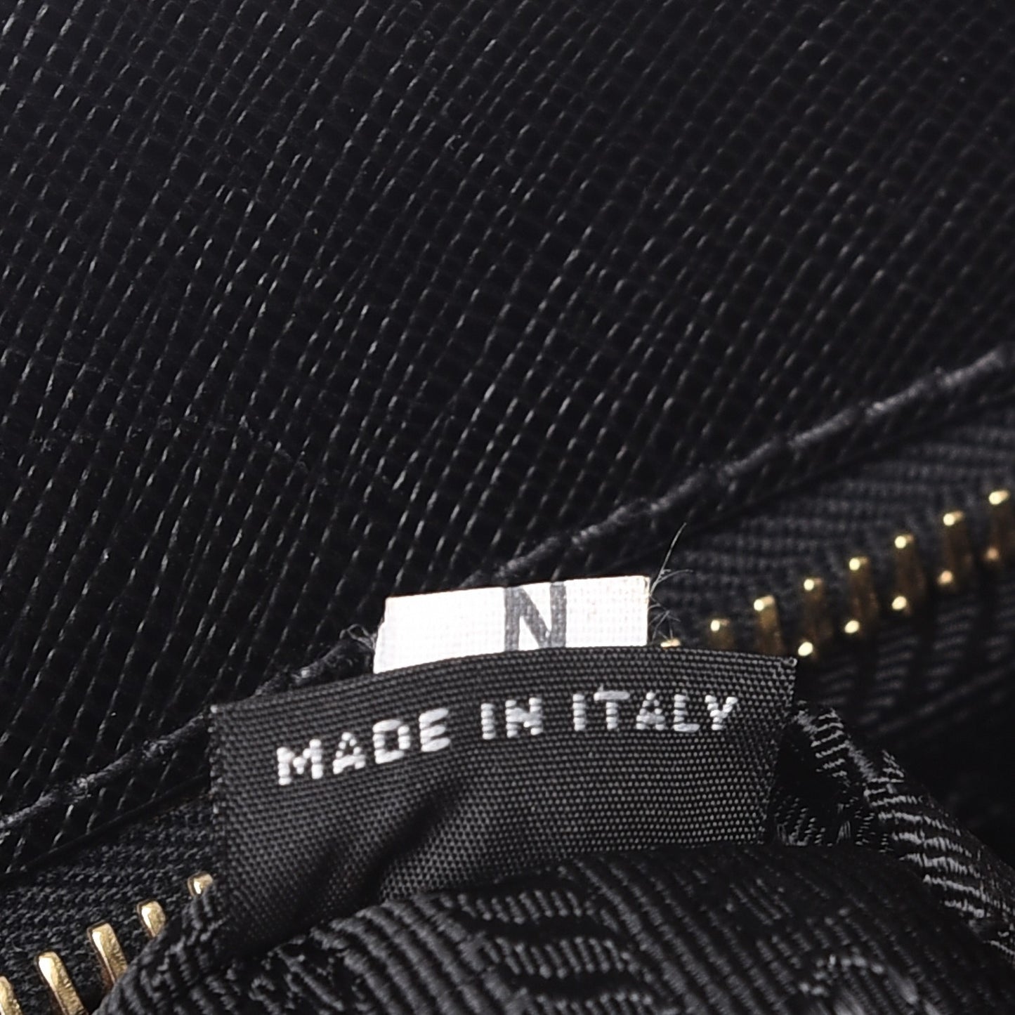 Saffiano Lux Large Tote Black