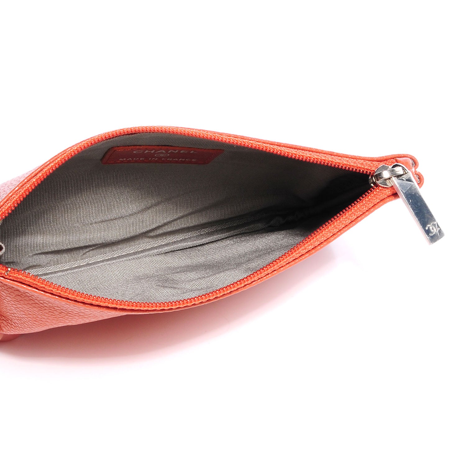 Chanel Caviar Key Holder Case Orange 5 of 8