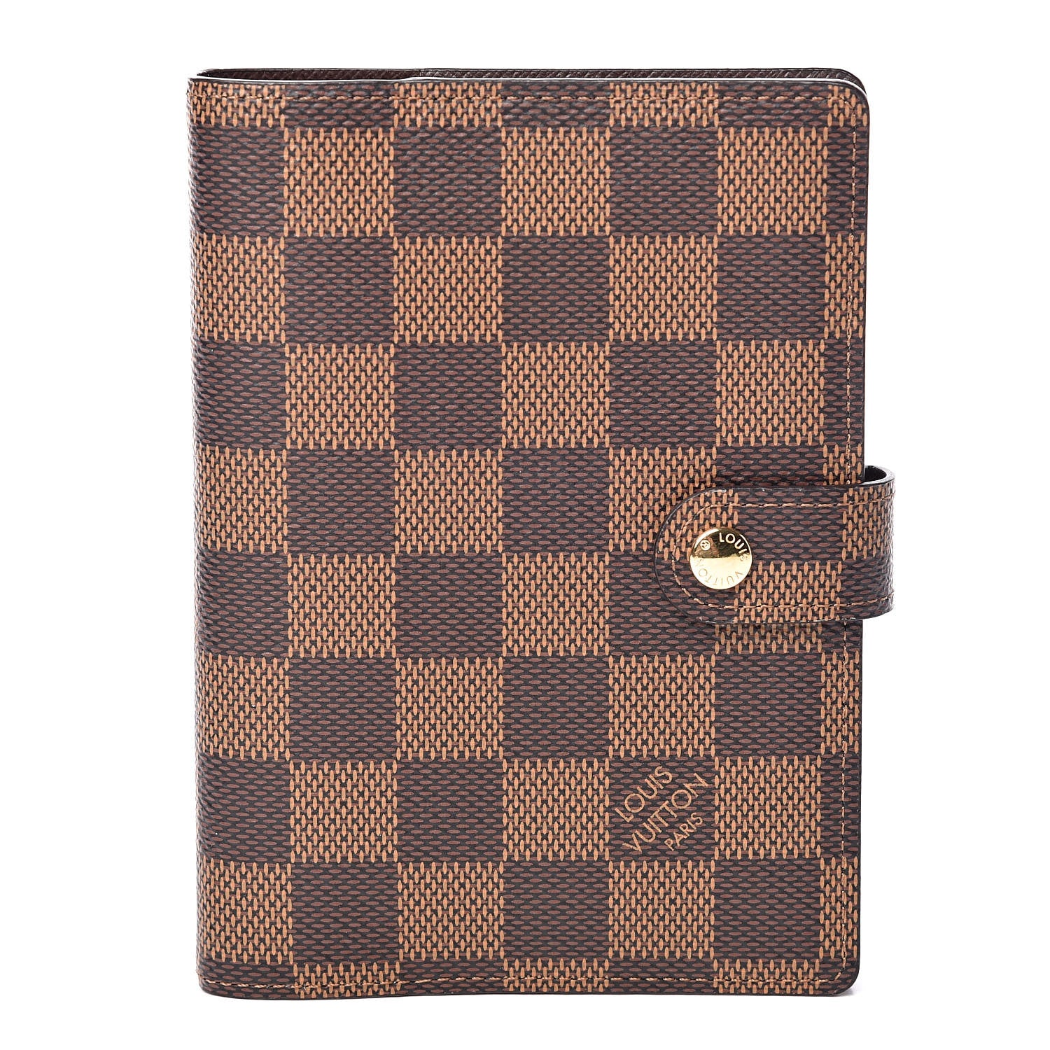 Louis Vuitton Damier Ebene Small Ring Agenda 1 of 7