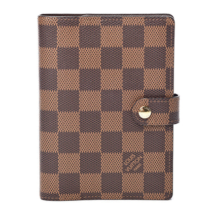 Louis Vuitton Damier Ebene Small Ring Agenda 1 of 7