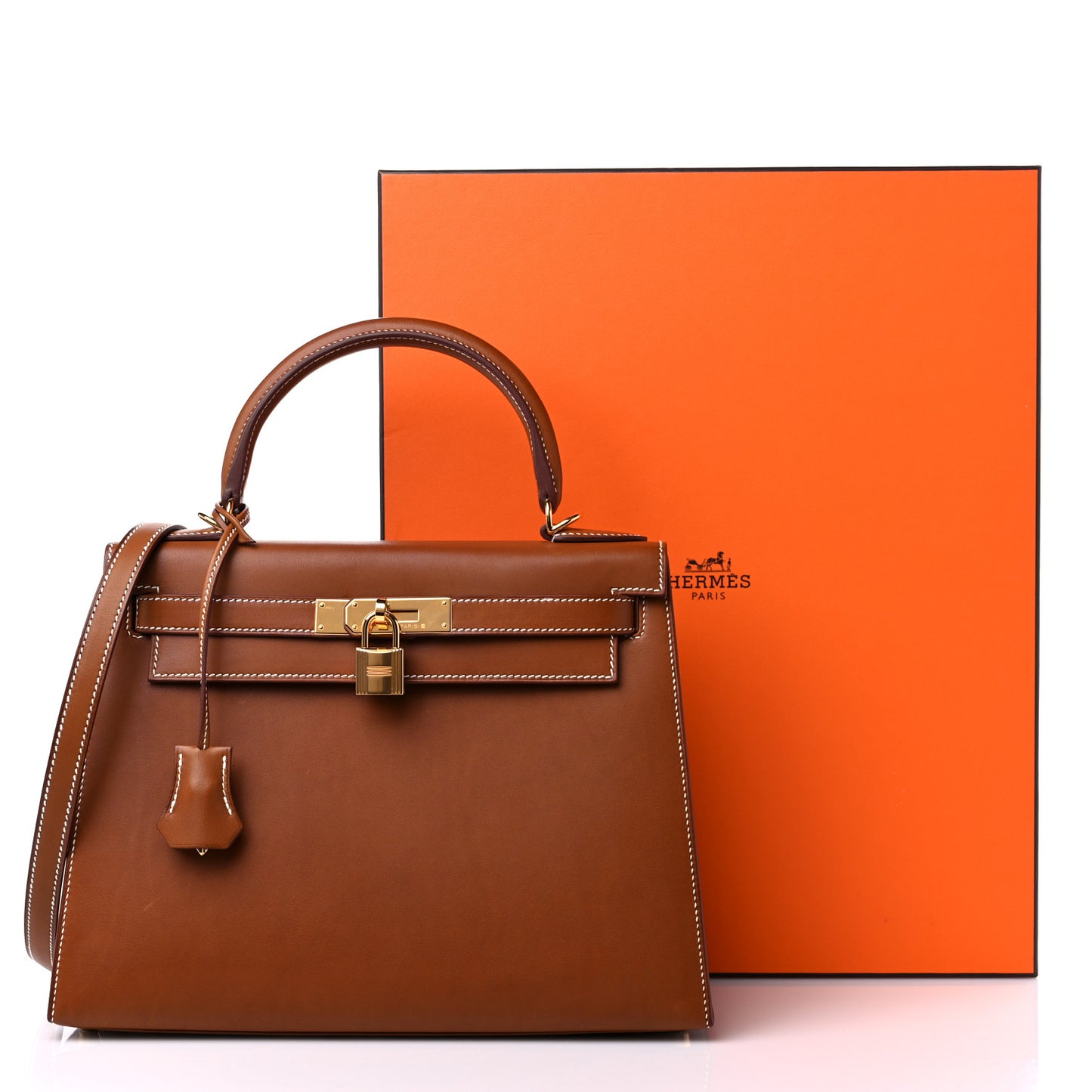 Barenia Kelly Sellier 28 Fauve