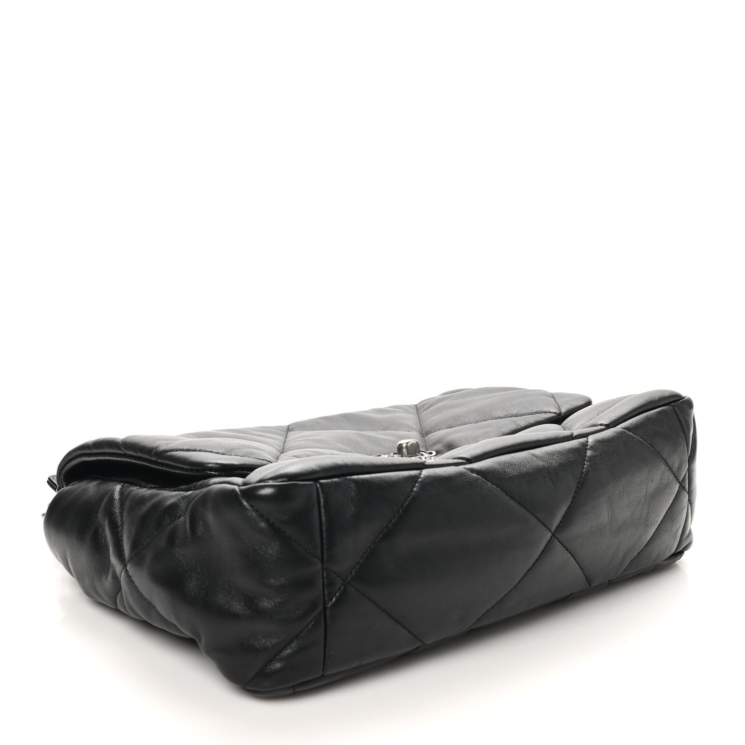 Chanel Lambskin Quilted Large Chanel 19 Flap Black 4 of 10