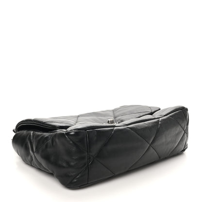 Chanel Lambskin Quilted Large Chanel 19 Flap Black 4 of 10