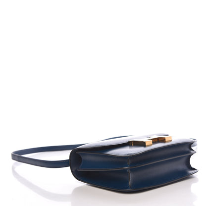 Hermes Box Constance 18 Bleu De Prusse 4 of 11