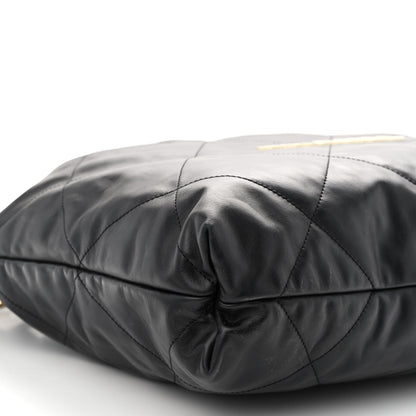 Chanel Calfskin Quilted Chanel 22 Black 10 of 12