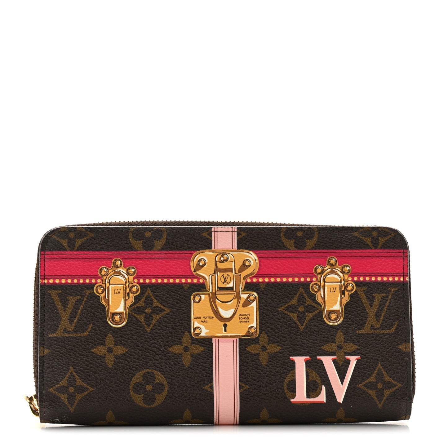 Monogram Summer Trunks Zippy Wallet