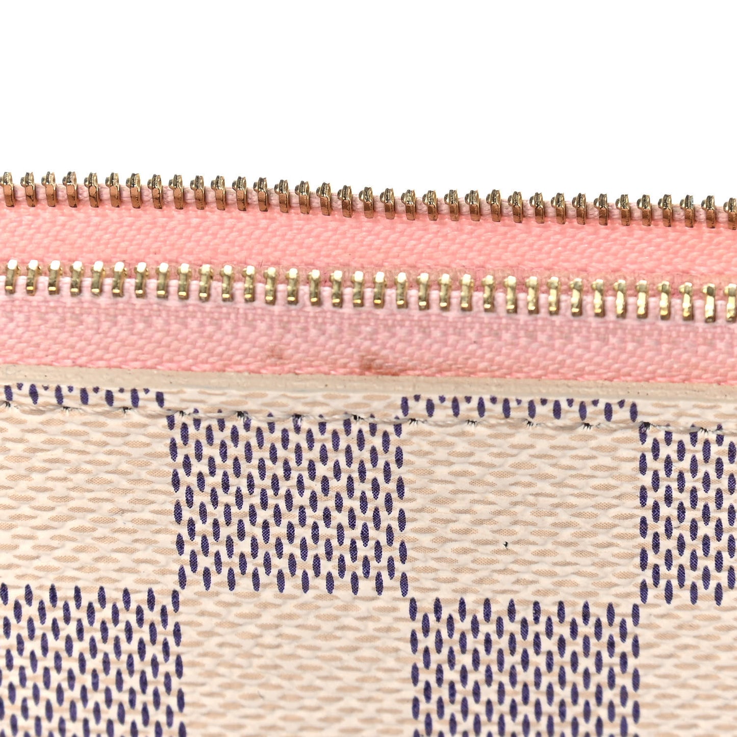 Damier Azur Neverfull MM GM Pochette Rose Ballerine