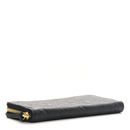 Louis Vuitton Empreinte Clemence Wallet Black 3 of 6