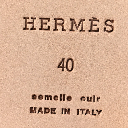 Hermes Epsom Mens Izmir Sandals 40 7 of 7