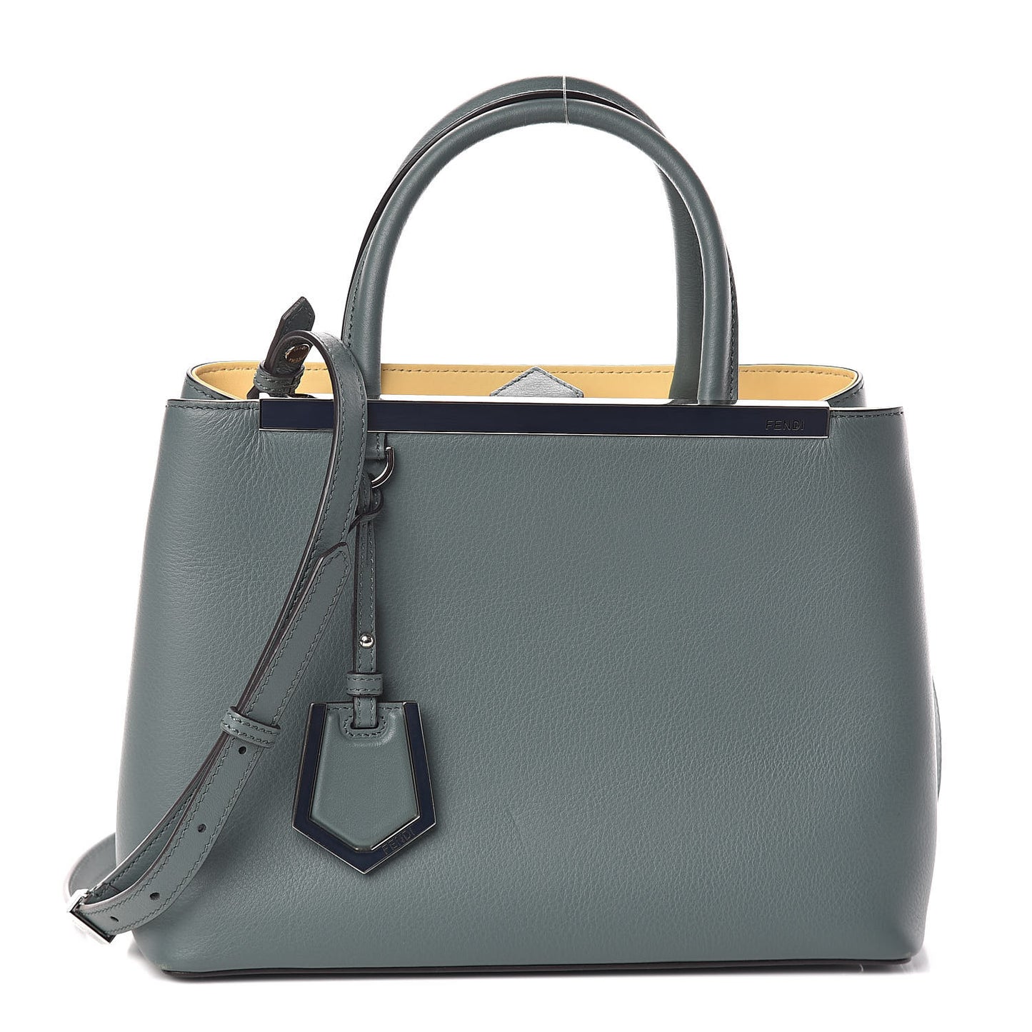 Vitello Dolce Century Petite 2Jours Tote Malachite