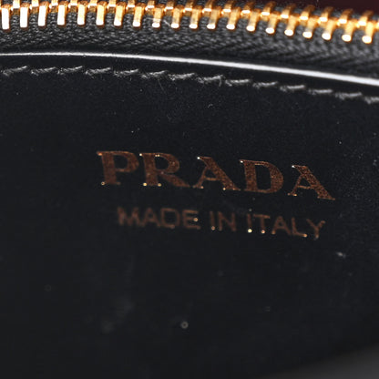 Prada Saffiano Cuir Matinee Tote Black Cherry 7 of 11