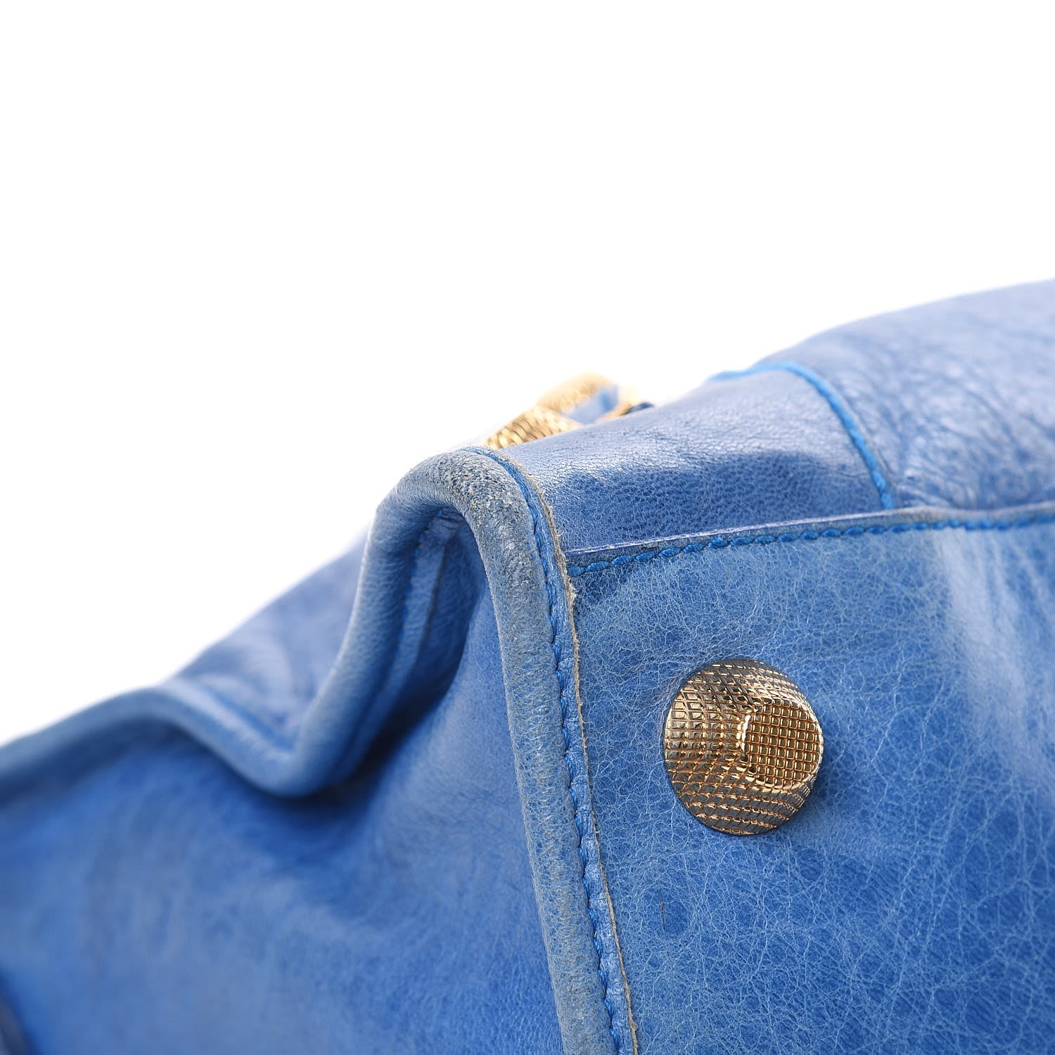 Balenciaga Agneau Giant 21 Gold Hardware Part Time Electric Bleu 10 of 18