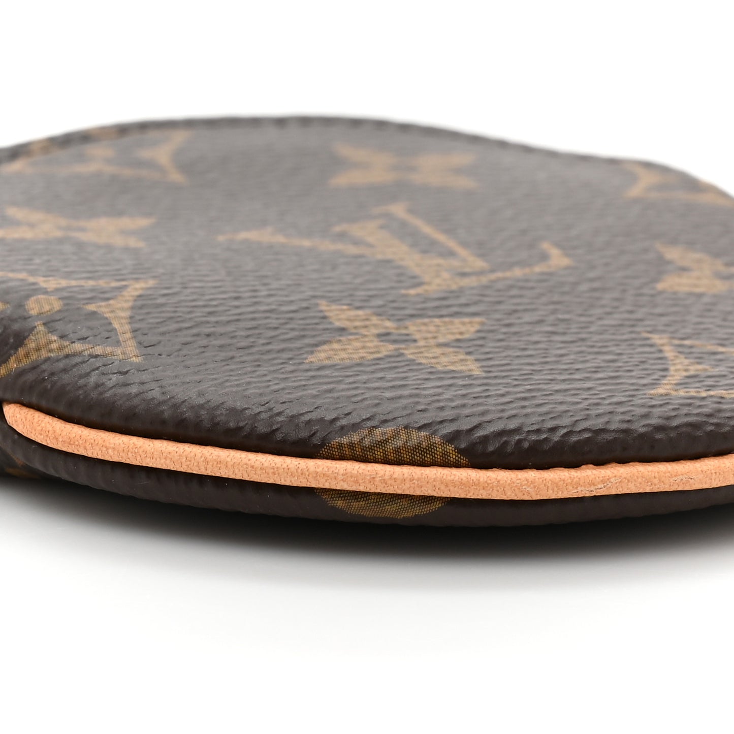 Monogram Round Coin Purse