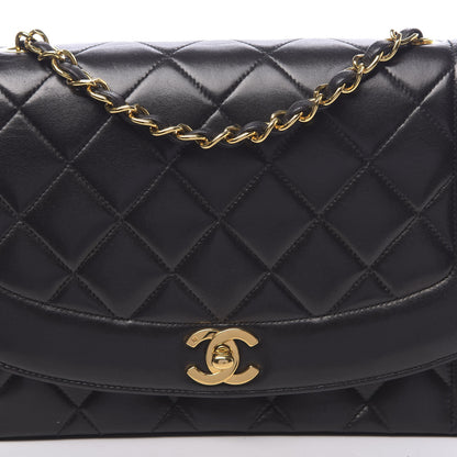 Chanel Lambskin Quilted Small Single Flap Black 8 of 10